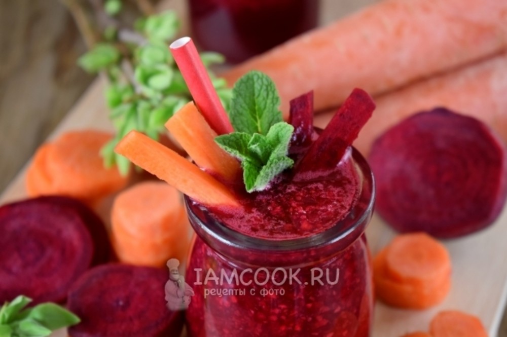 Из свеклы и моркови
