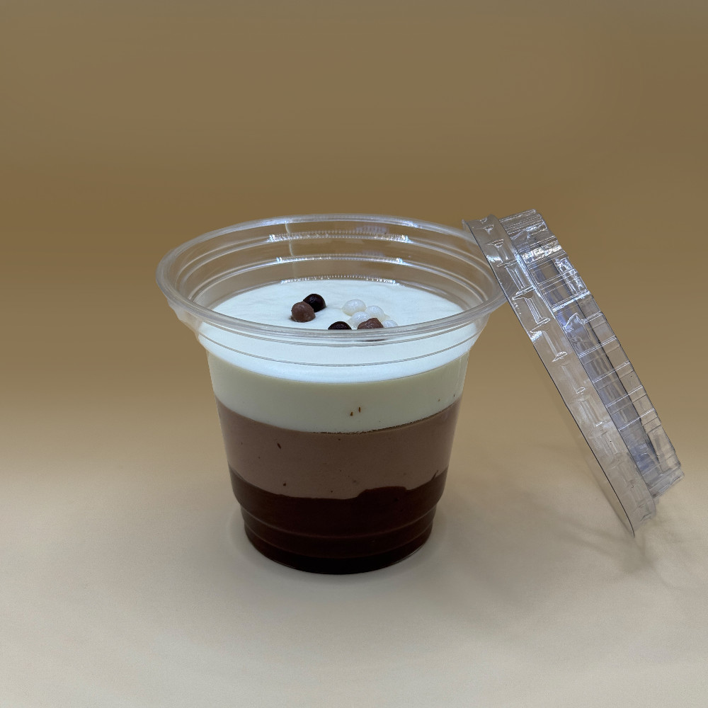 Десерт Мус Три Шоколади у стакані, 150г