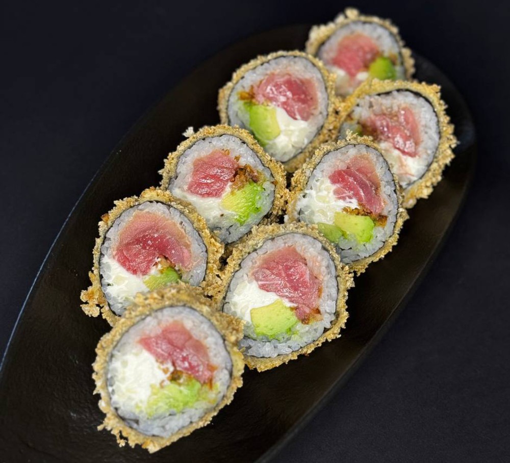 Смажений з тунцем та кранч цибулею (400г)