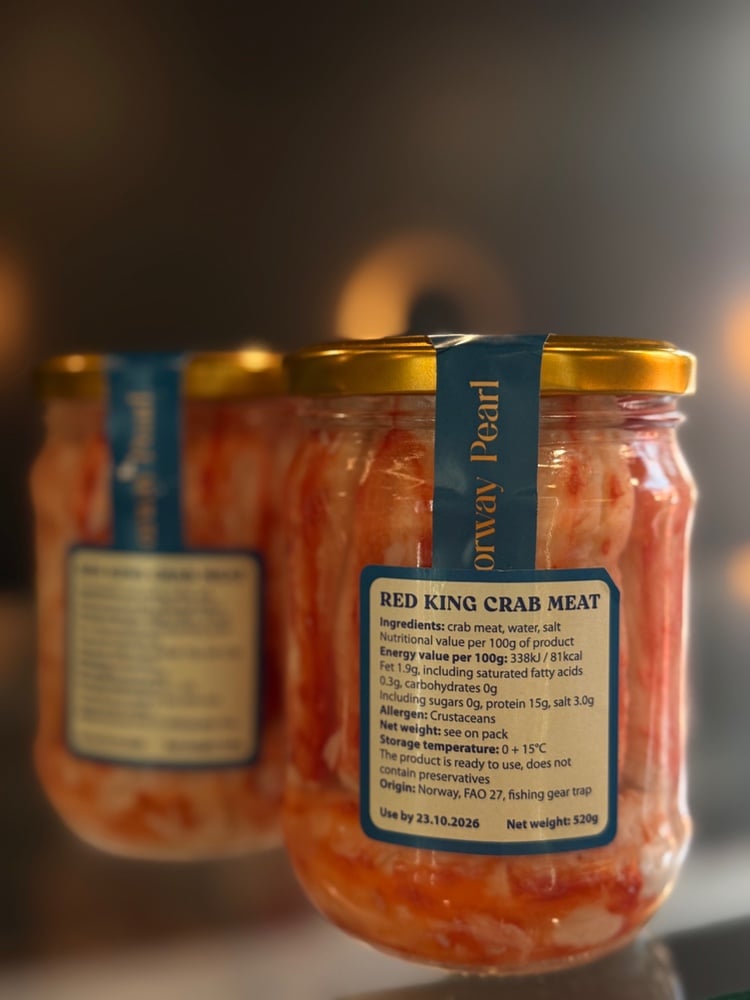 Мʼясо краба (510 гр)