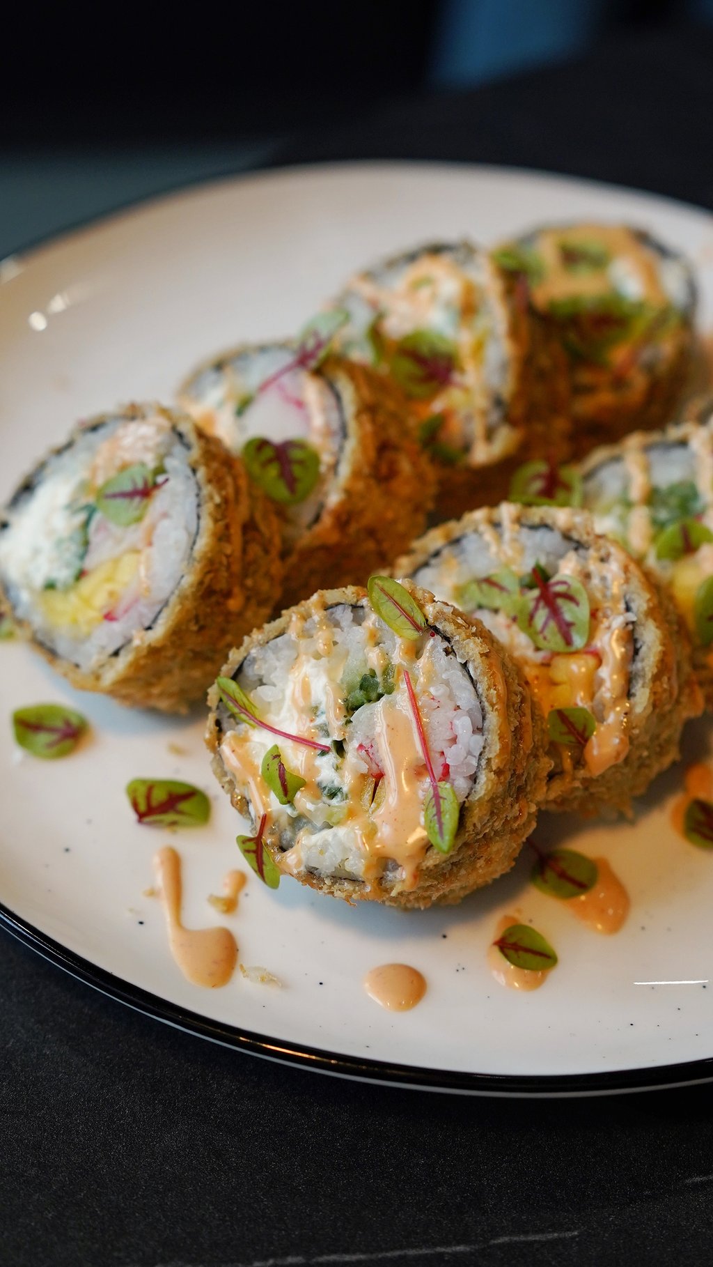 Теплий рол краб 