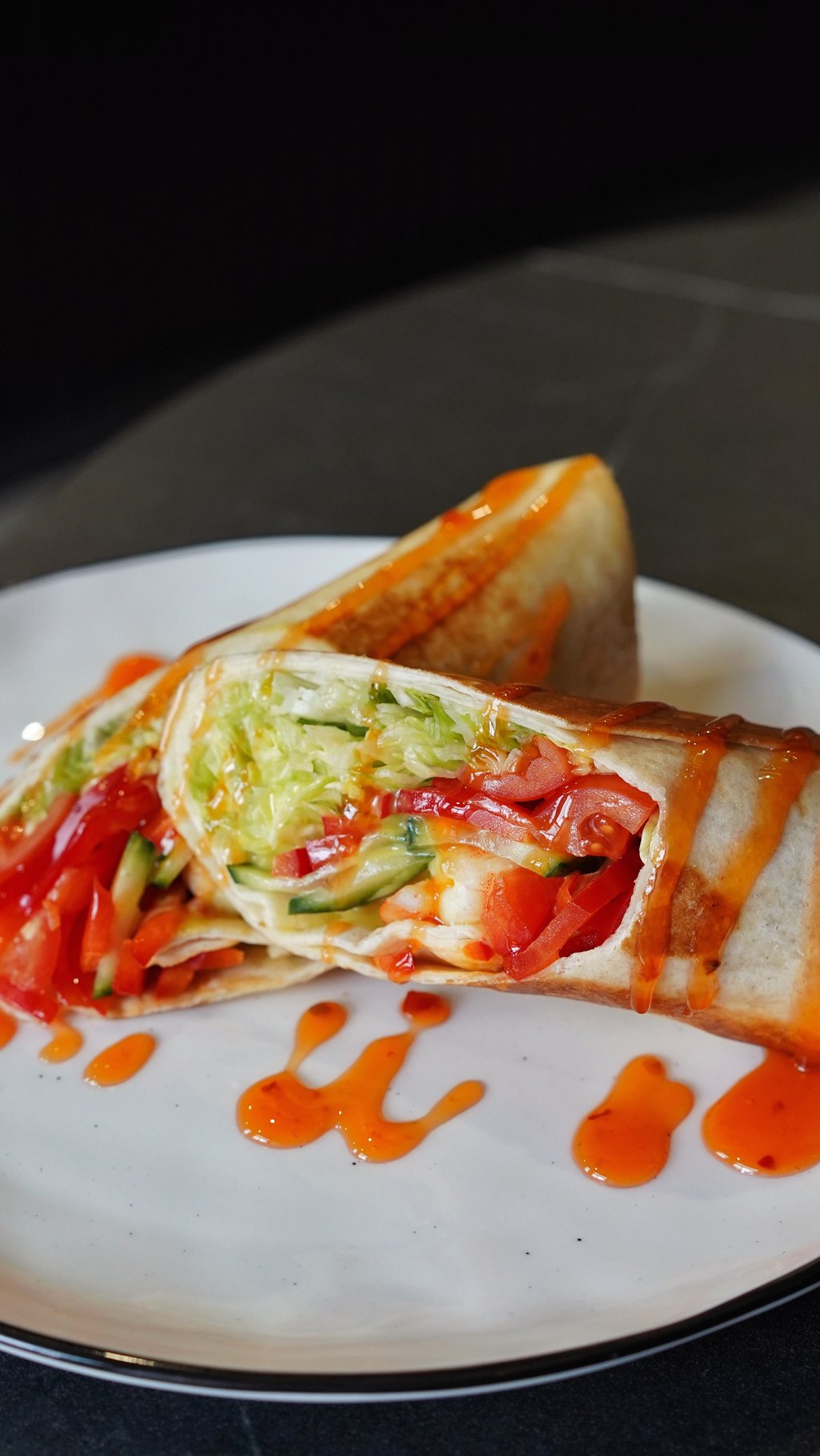 Фреш рол з креветкою 