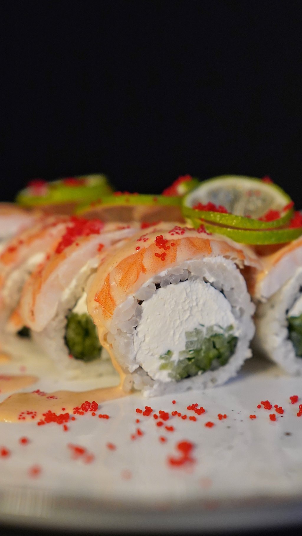 Рол Філадельфія з креветкою 