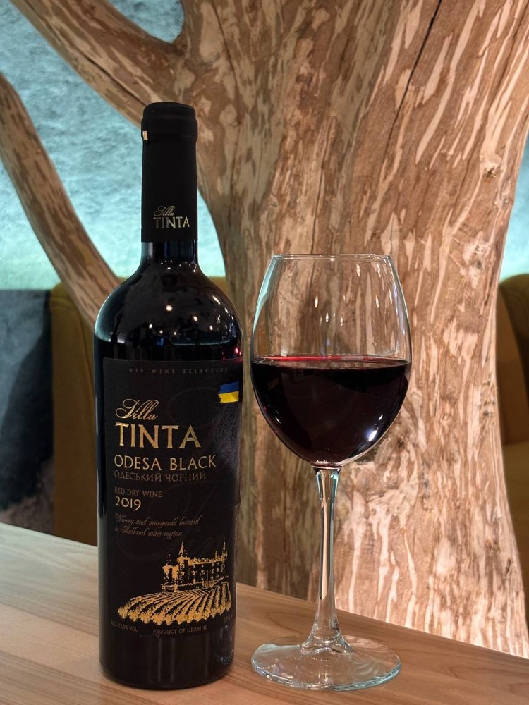 Вино Одеський чорний чер\сухе Villa Tinta 750 мл