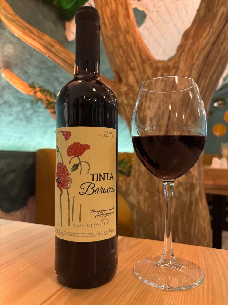 Вино Tinta Barocco червоне напівсолодке