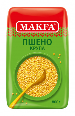 Пшено Крупа  800гр MAKFA