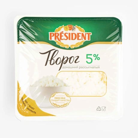 Творог Президент 5%