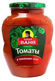 Томаты в соку 680мл Дядя Ваня 