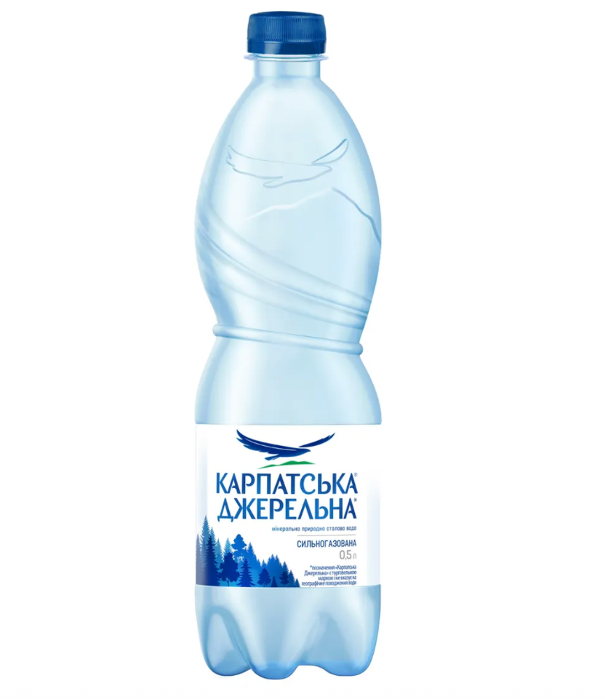 Вода газ 0.5л