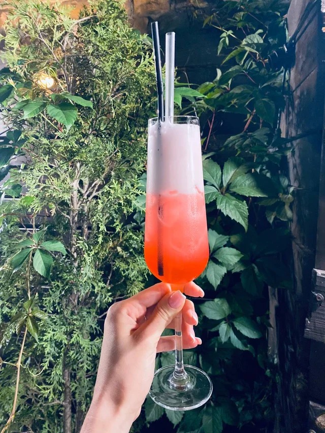 Коктейль "Clover club"