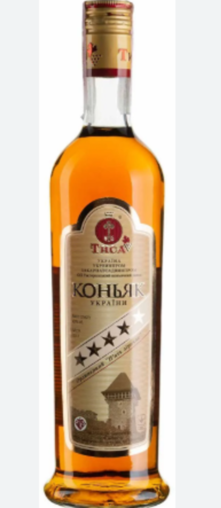 Коньяк "Тиса" 0.05мл 
