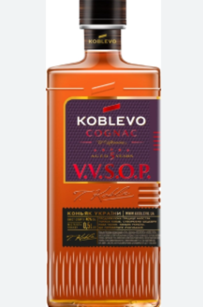 Коньяк "Коблево"  0.05мл