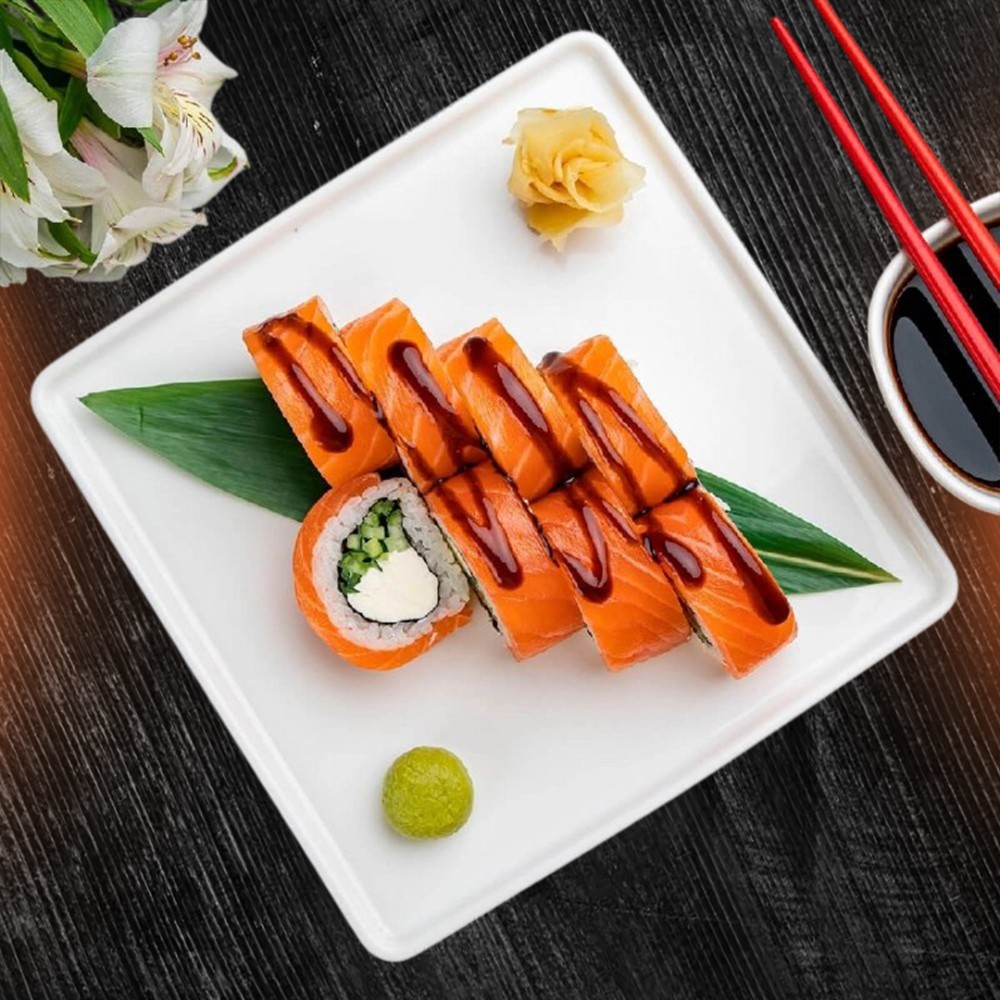 Філадельфія з Лососем та Унагі