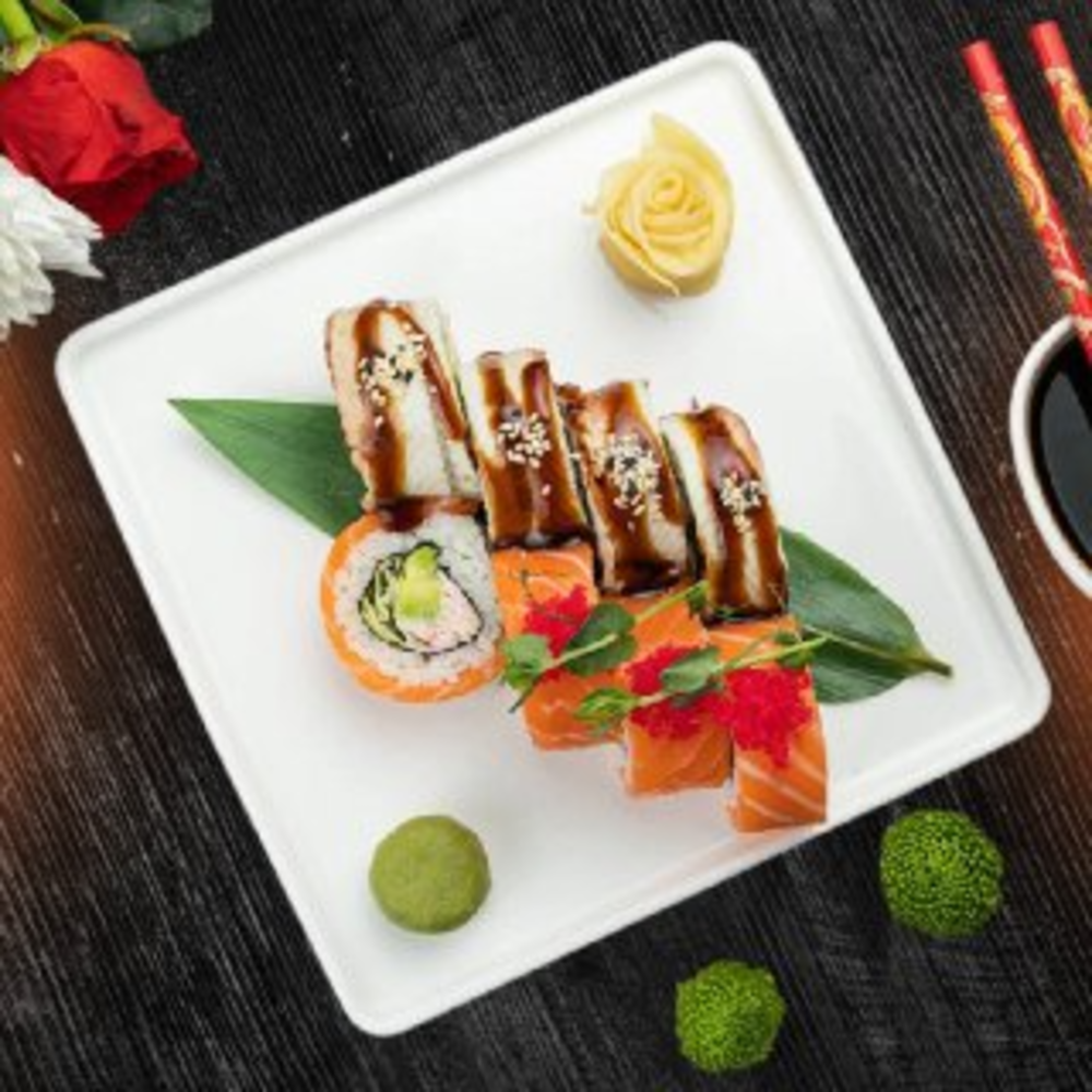 Дракон з Лососем та Вугрем