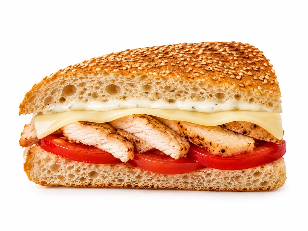 #5 Tomato & Chicken 1/2 Panini