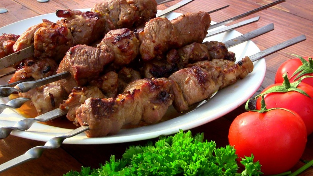 шашлык кусковой баранина