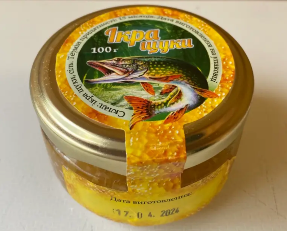 Ікра щуки скло 0,100 гр уп