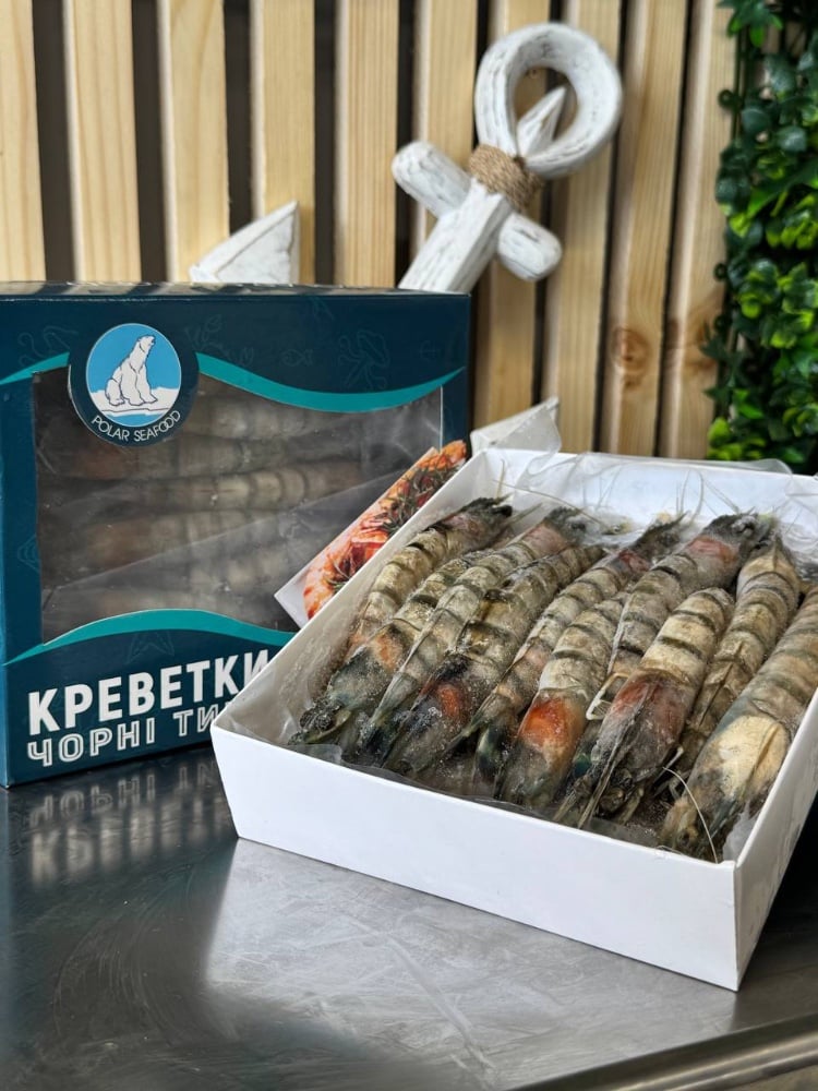 Креветка тигровя 16-20 с/г 1 кг уп