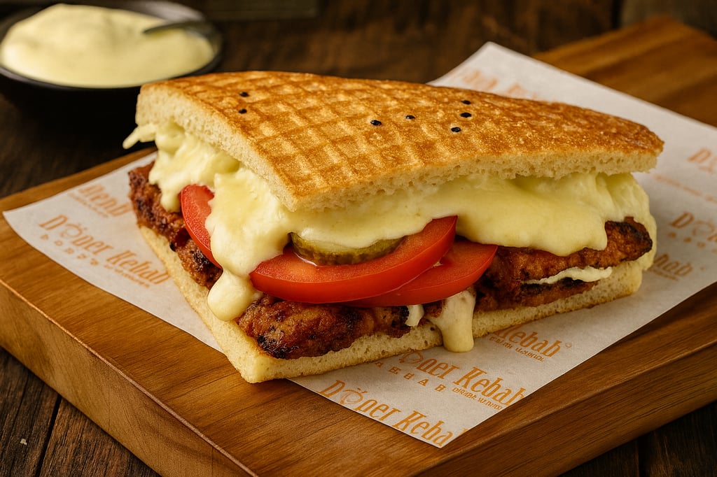 Донер сирна курка чилі