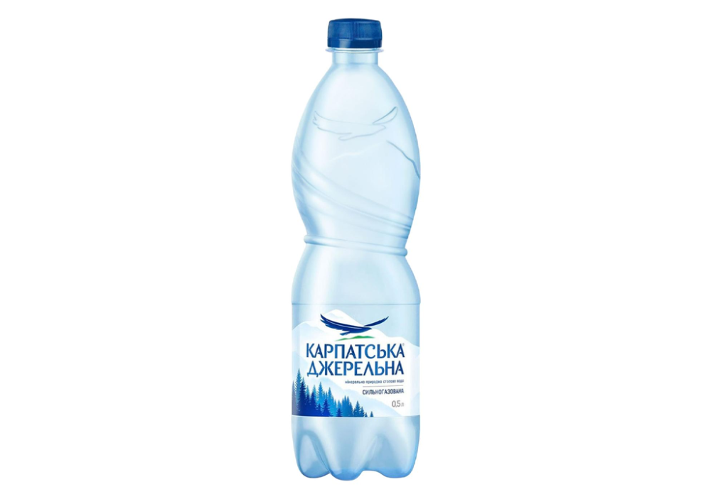 Сильногазована Карпатська Джерельна 0.5 л