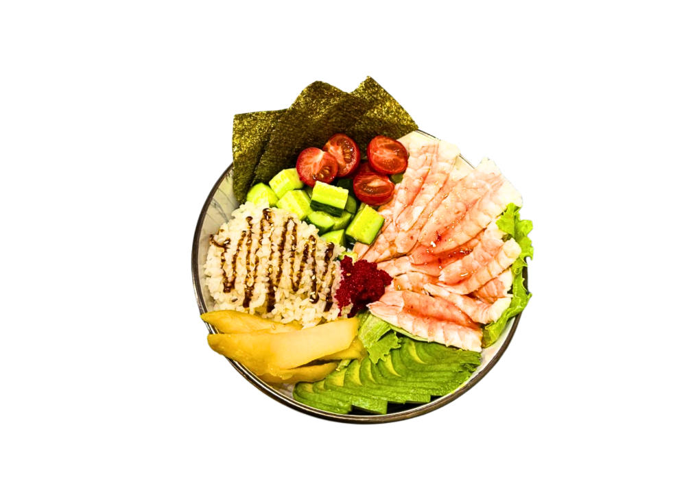 Боул з креветкою манго та авокадо 350г Доставка