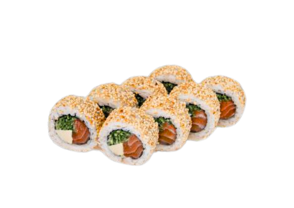 Філадельфія в кунжуті  8шт\300г Доставка