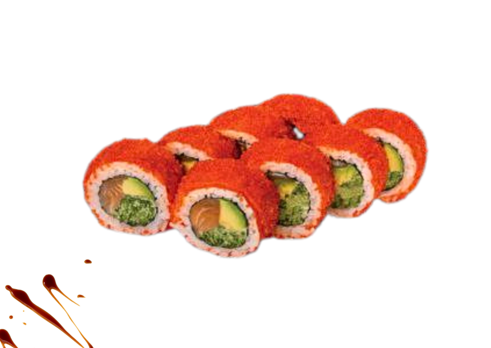 Каліфорнія в ікрі  8шт\270г Доставка