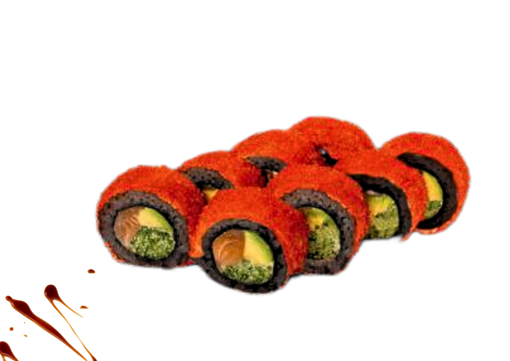 Каліфорнія Блек в ікрі 8шт\270г Доставка