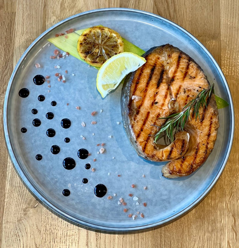 Лосось в обіймах вогню 100г