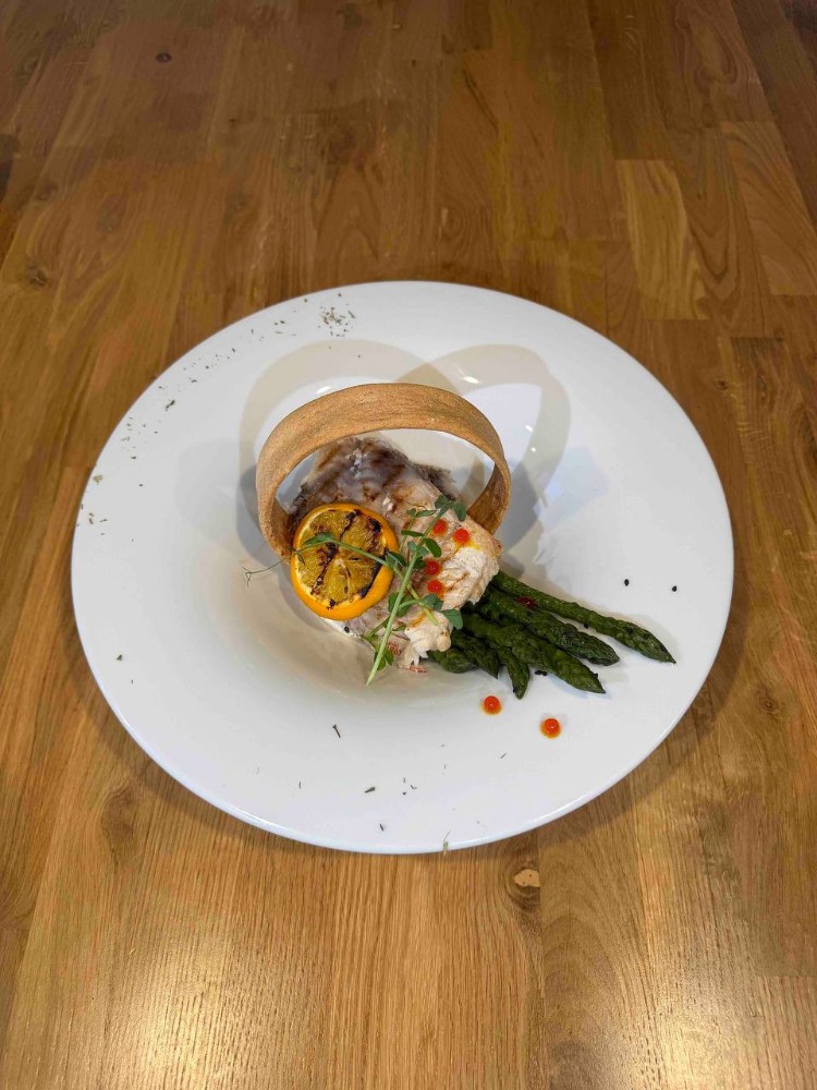 Морський окунь у хрусткому кільці  350 гр