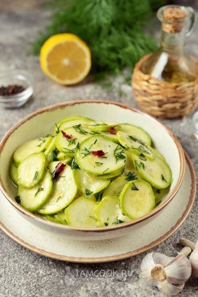 Кабачок маринований 