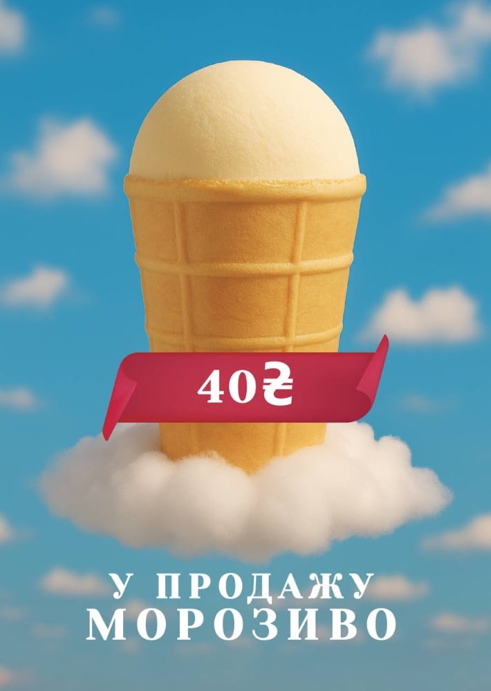 Морозиво в асортименті
