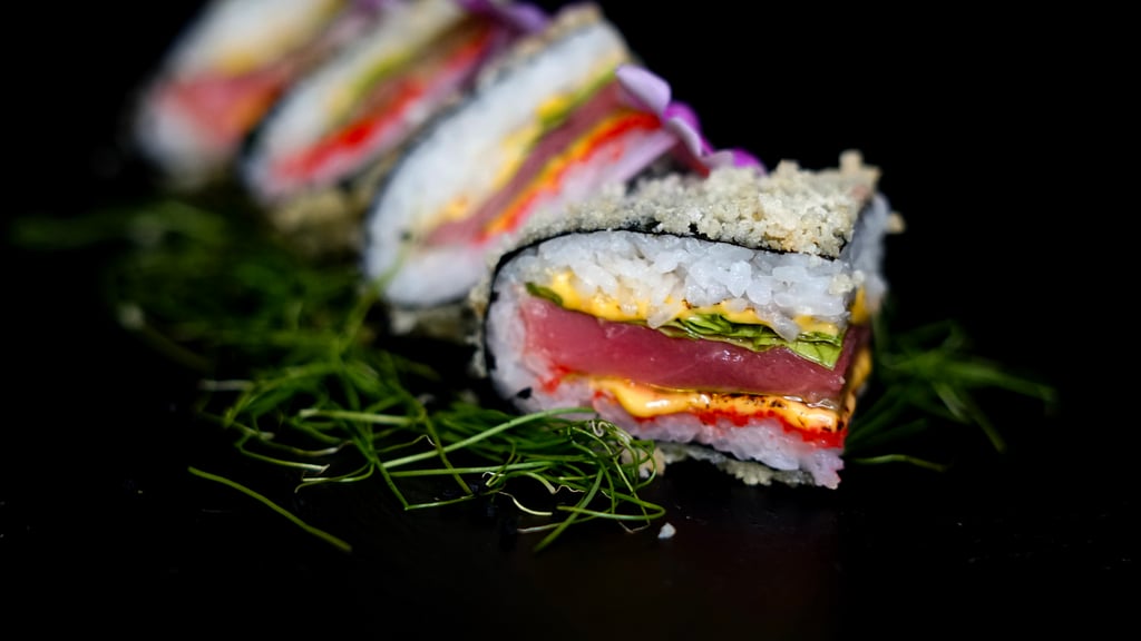 Суші бургер з тунцем 