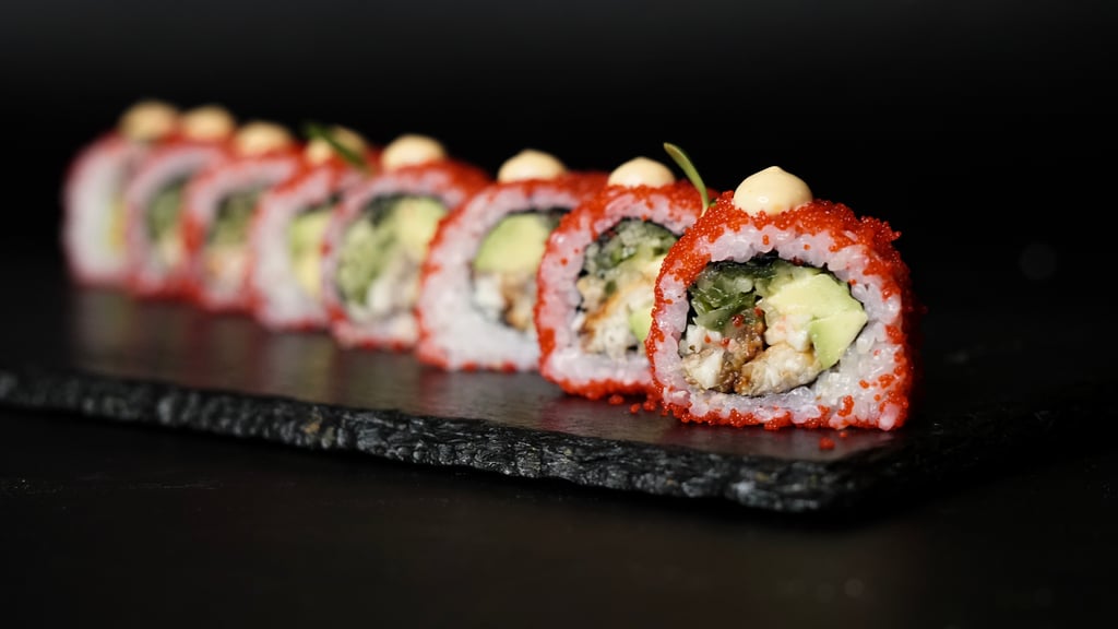 Рол Каліфорнія з вугрем