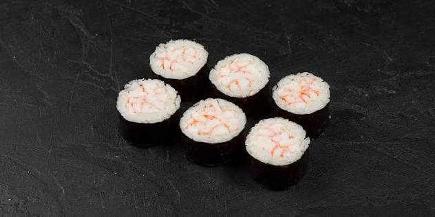 Рол з тигровою креветкою