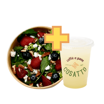 Ensalada Verde Dulce + Limonada Natural