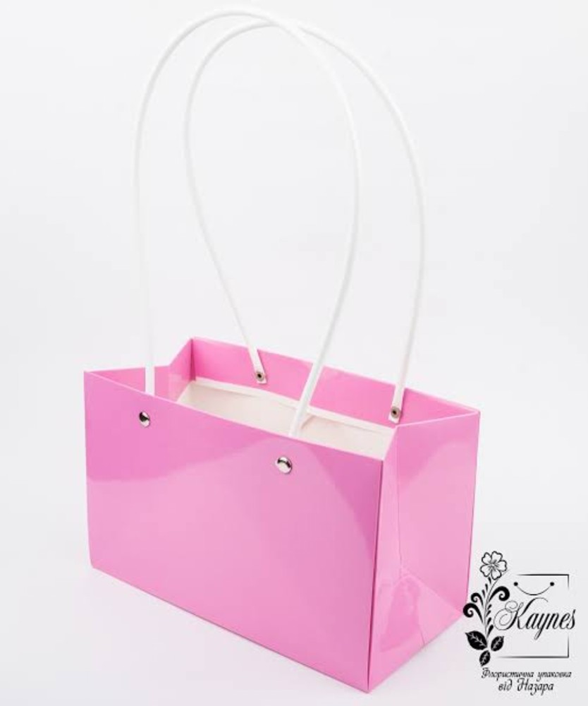 Сумочка для квітів велика рифлена