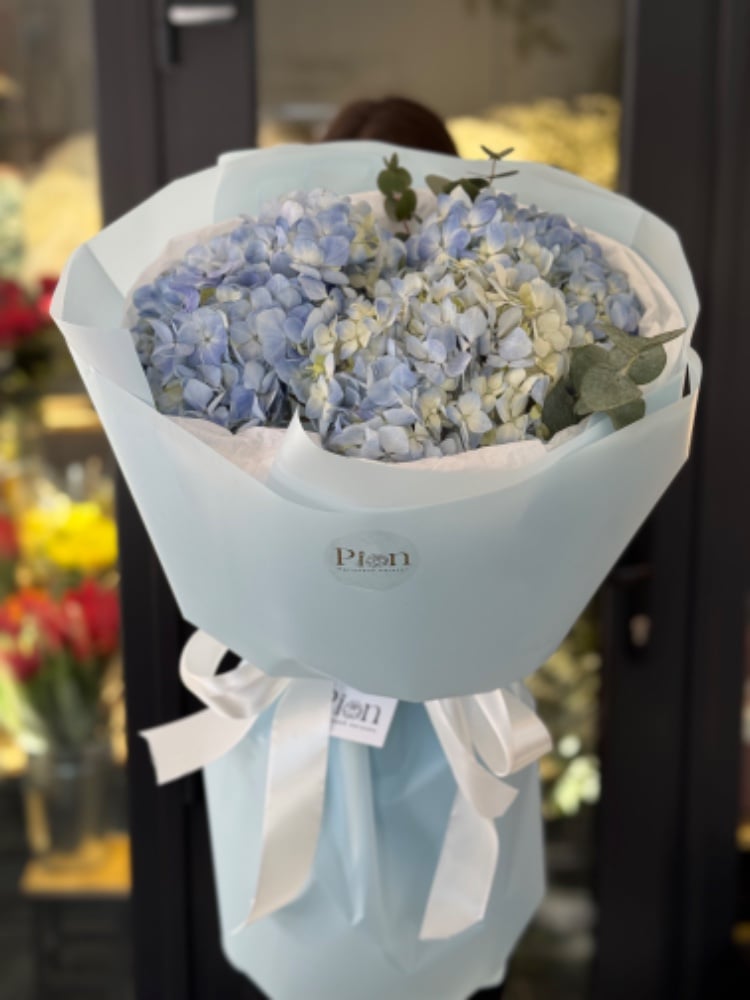 Букет "Свіжість блакиті"