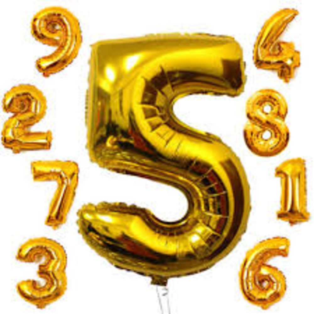 Фольгована цифра