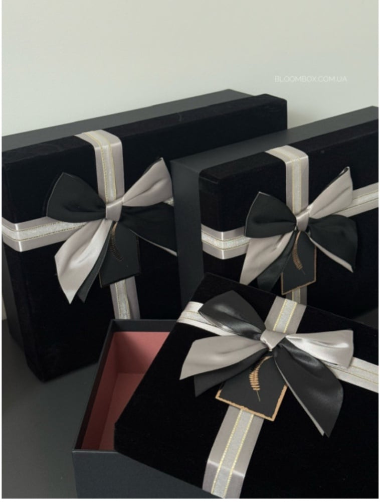 Коробка замша