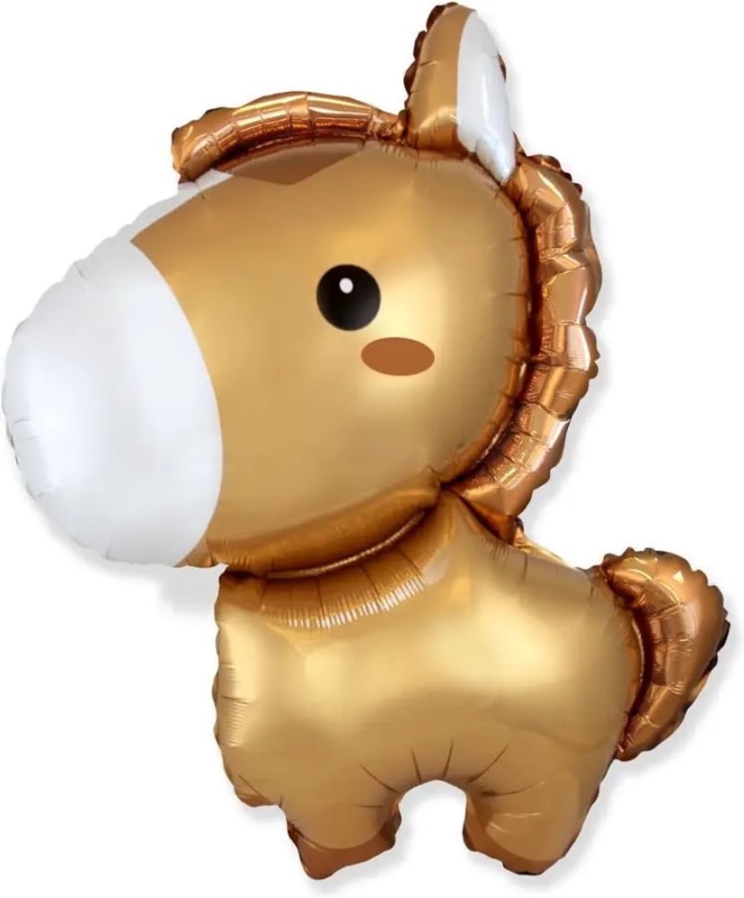 Конячка коричнева 87х72 см