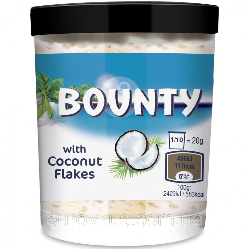 Паста шоколадно-кокосова ТМ "Bounty"