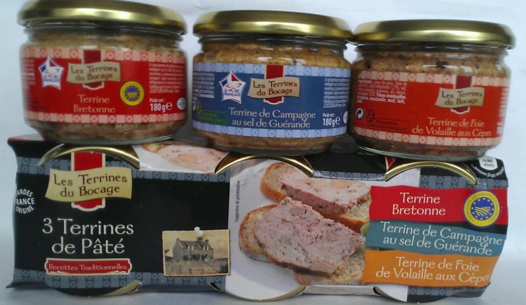 Паштет ТМ "Les Terrines du Bocage" 180 г.