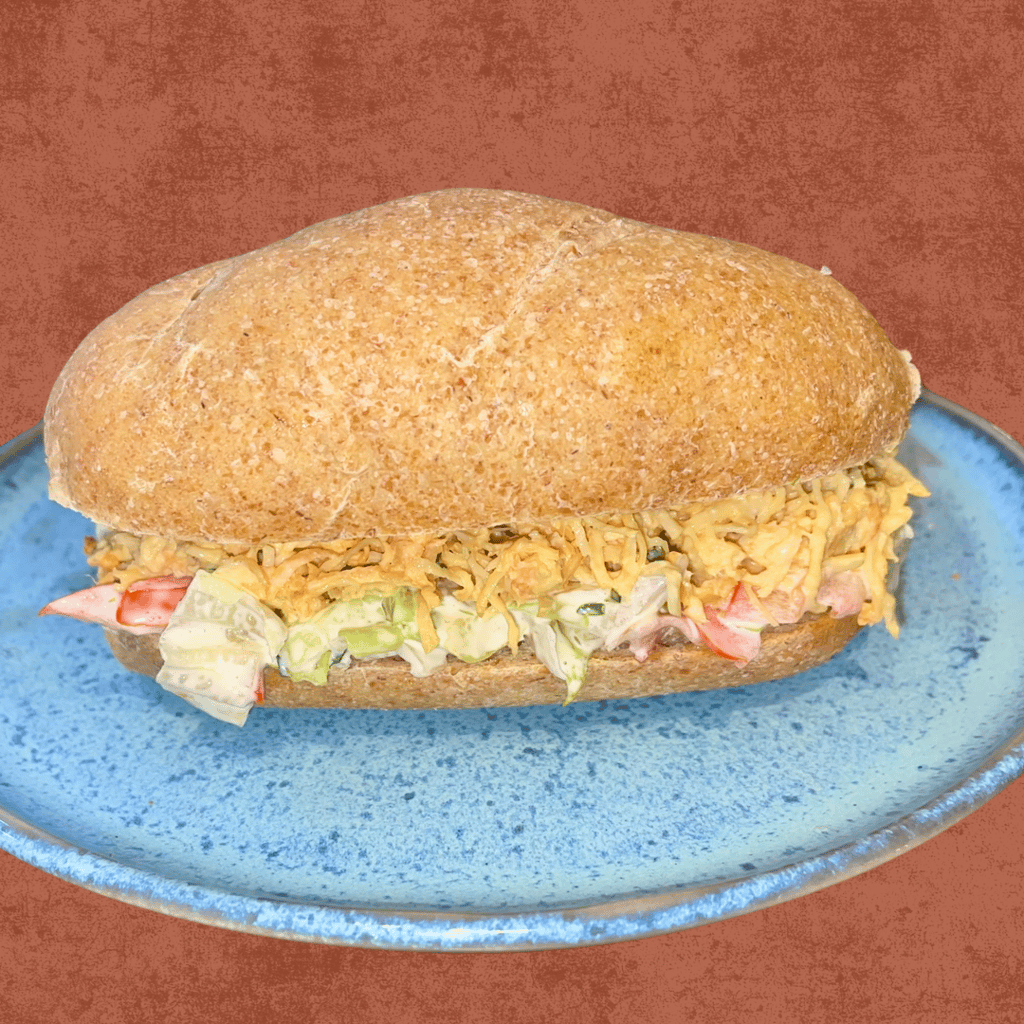 Sanduíche de Frango Desfiado