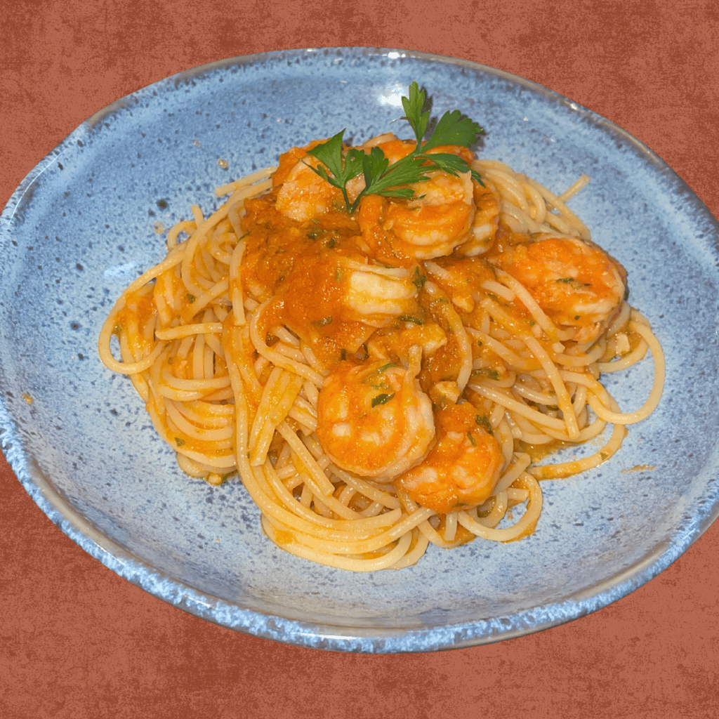 Spaghetti ao Camarão