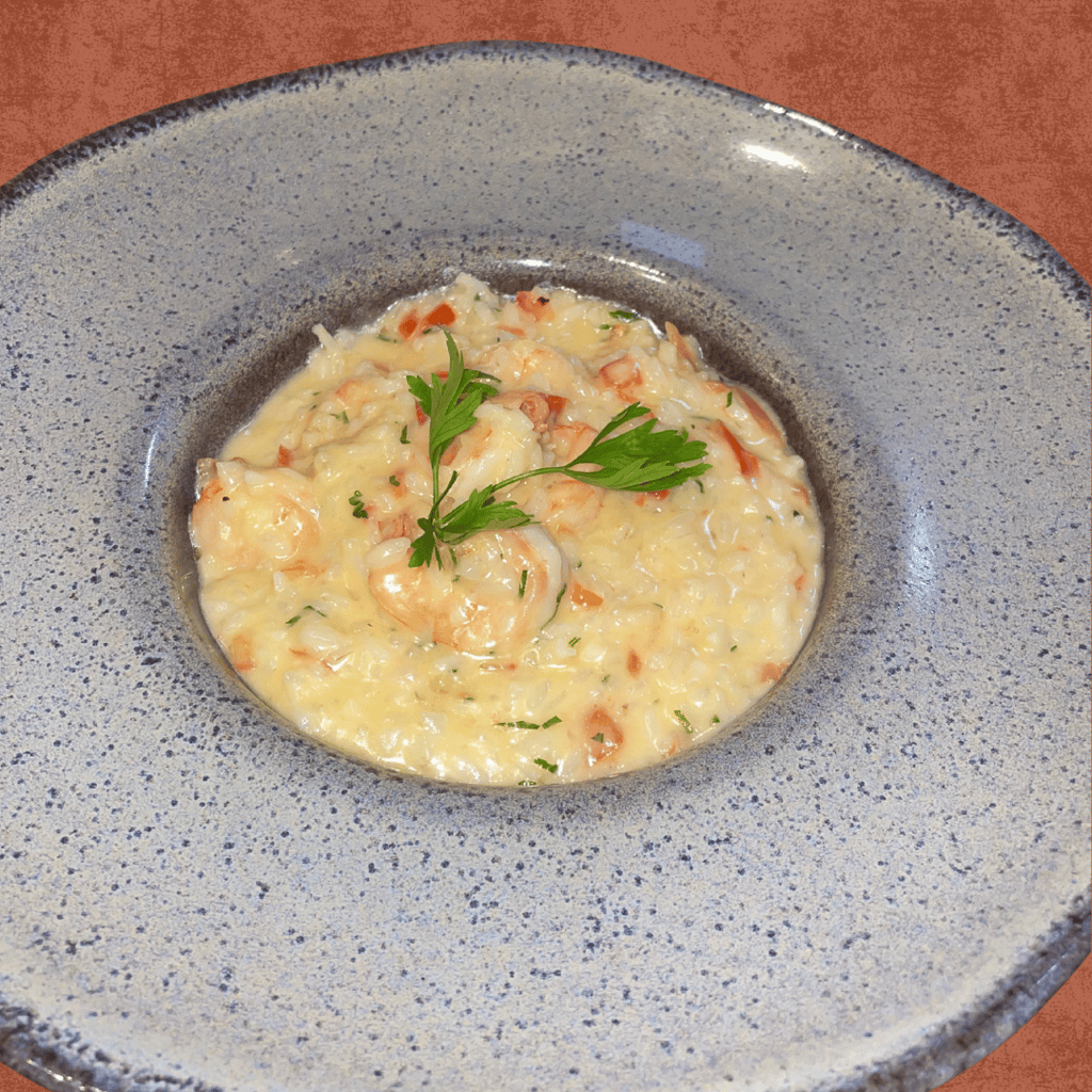 Risoto Camarão