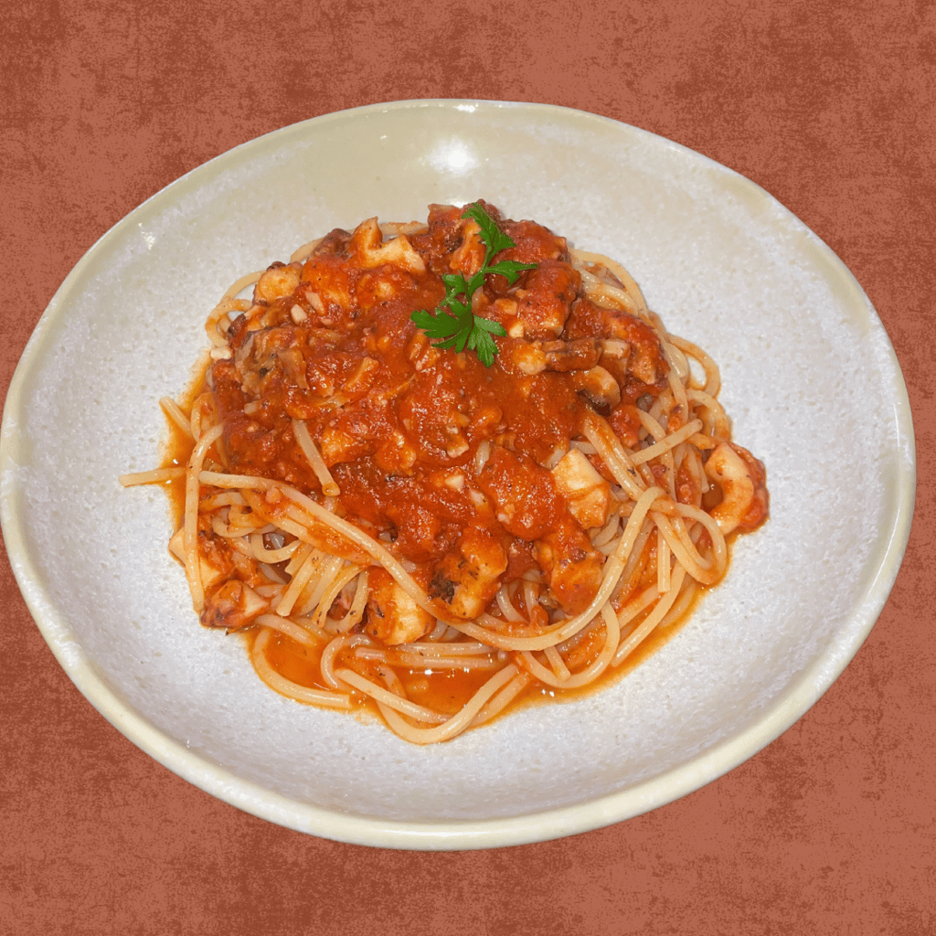 Spaghetti ao Polvo