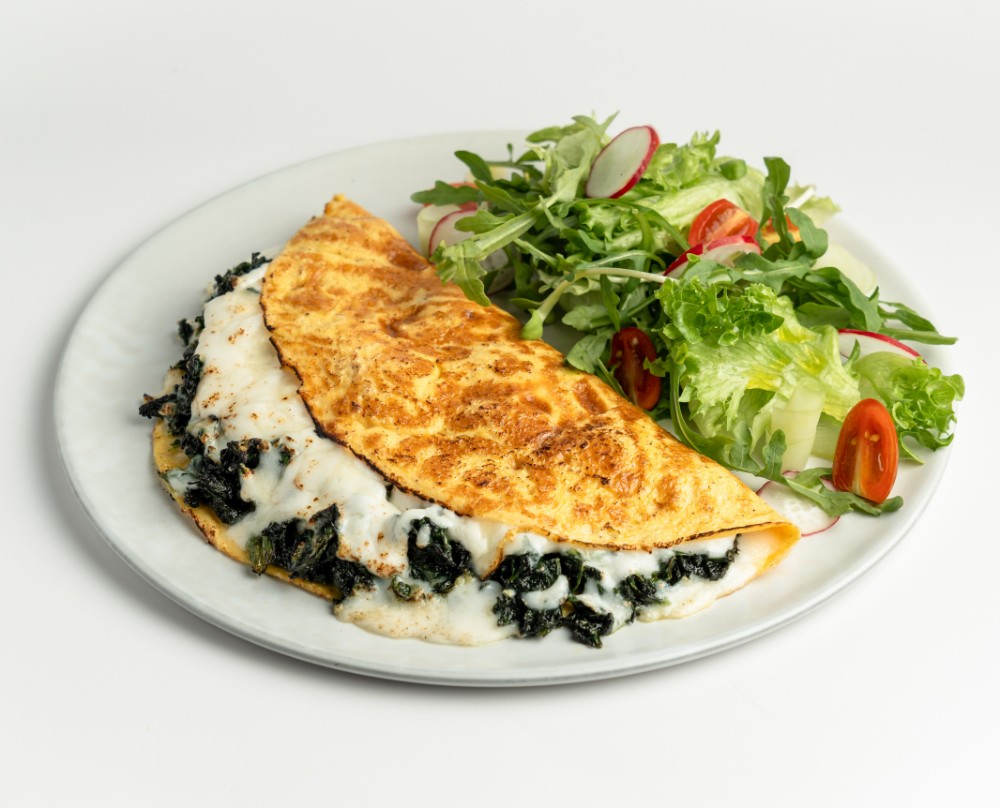 Omelette Ripiena agli Spinaci