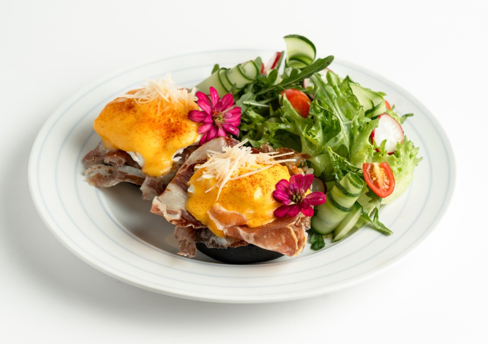 Uova Benedict Prosciutto