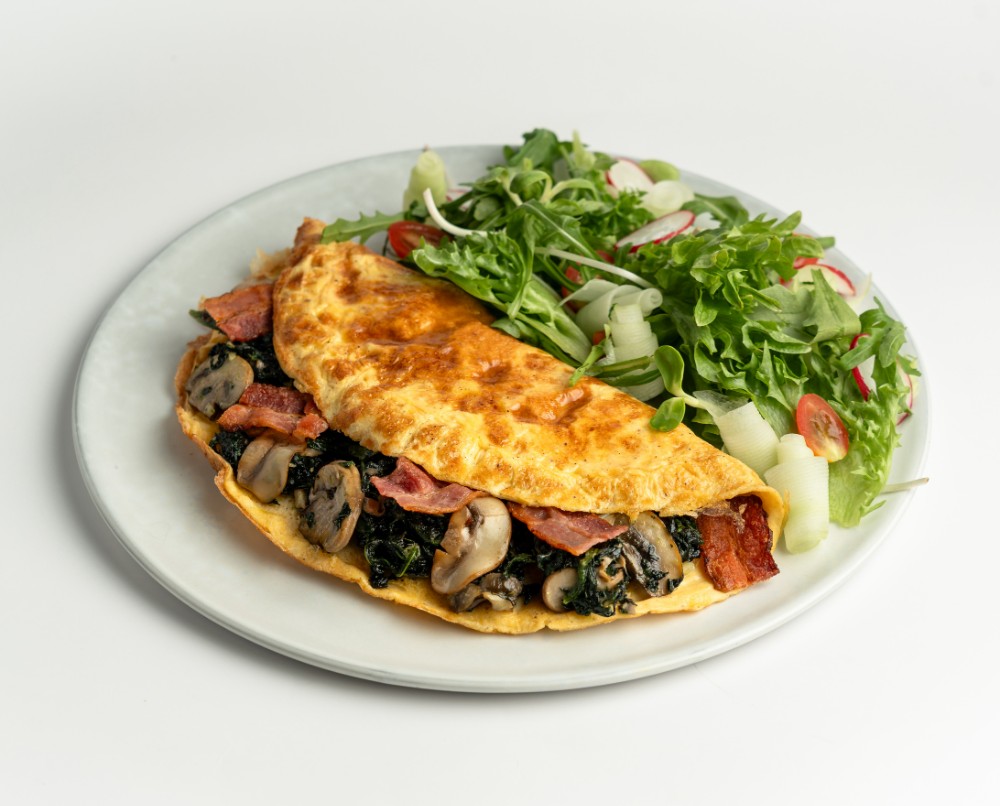 Omelette Ripiena agli Funghi